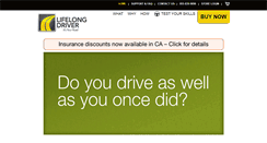 Desktop Screenshot of lifelongdriver.com